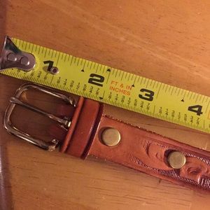 Dallas Leather belt size 26 U.S. pat.